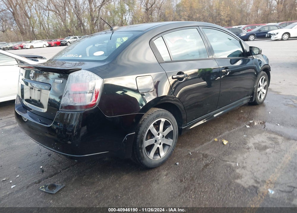 2012 NISSAN SENTRA 2.0 SR VIN: 3N1AB6AP5CL622472