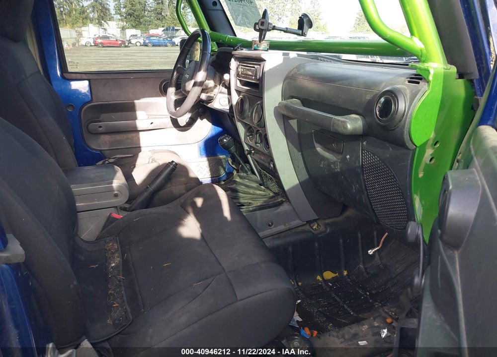 2009 JEEP WRANGLER X VIN: 1J4FA24179L700884