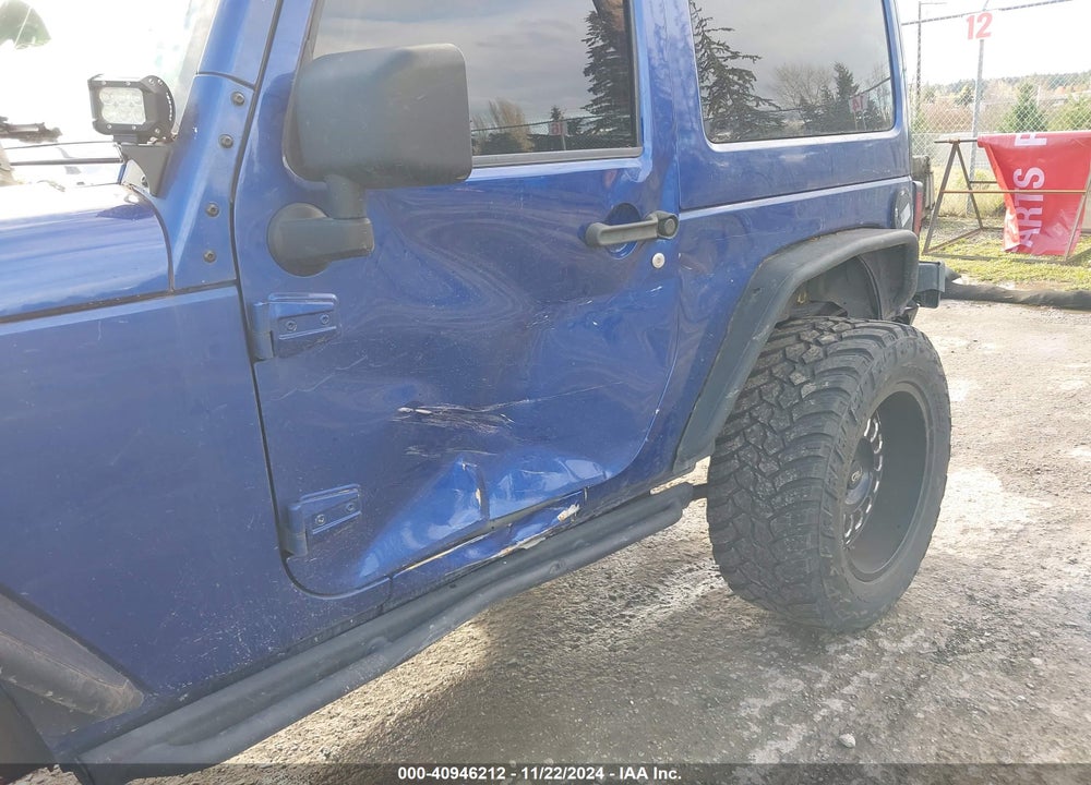 2009 JEEP WRANGLER X VIN: 1J4FA24179L700884