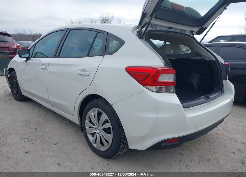 2019 SUBARU IMPREZA 2.0I VIN: 4S3GTAA68K3763447