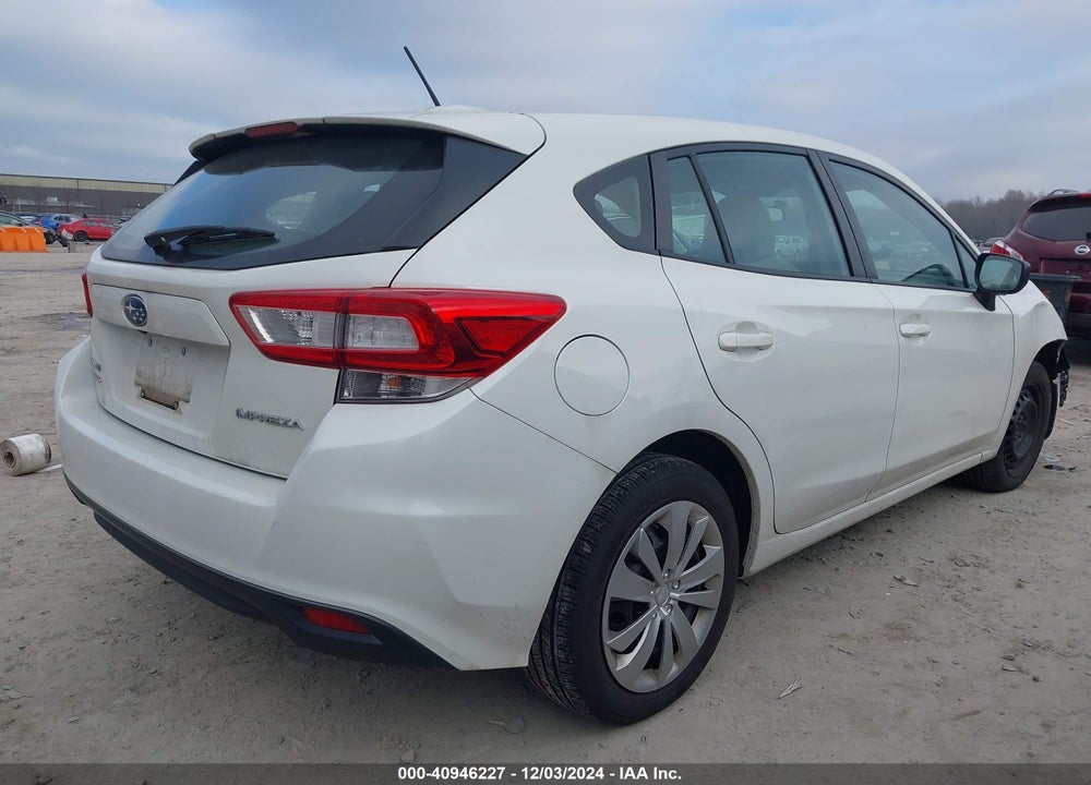2019 SUBARU IMPREZA 2.0I VIN: 4S3GTAA68K3763447