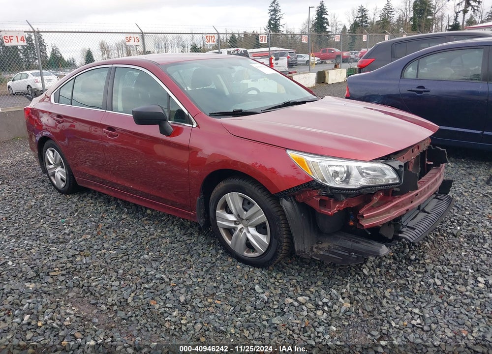 2015 SUBARU LEGACY 2.5I VIN: 4S3BNAA63F3065046