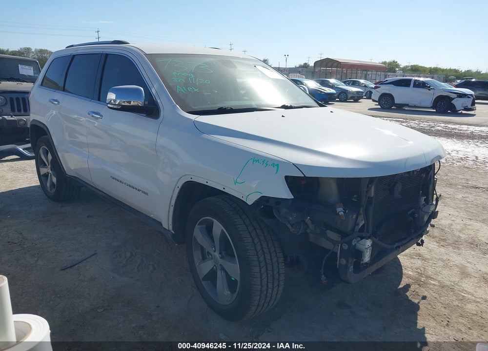 2015 JEEP GRAND CHEROKEE LIMITED VIN: 1C4RJFBG8FC653183