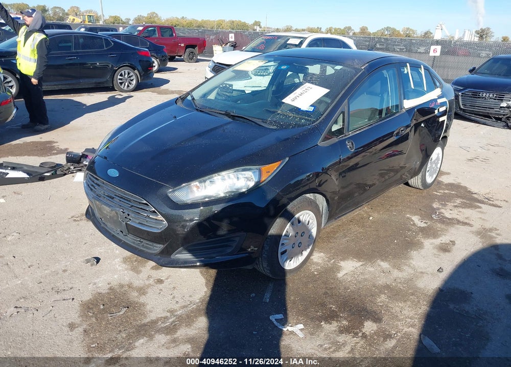 2014 FORD FIESTA S VIN: 3FADP4AJ6EM136428