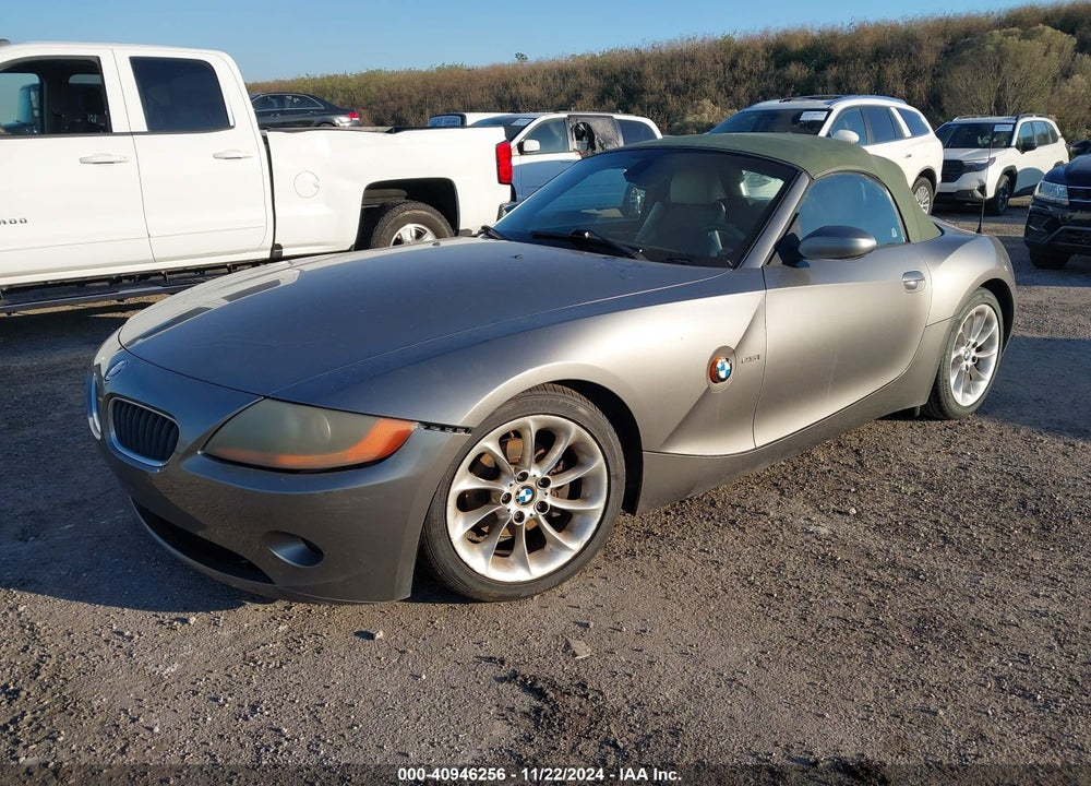 2003 BMW Z4 2.5I VIN: 4USBT334X3LR64800