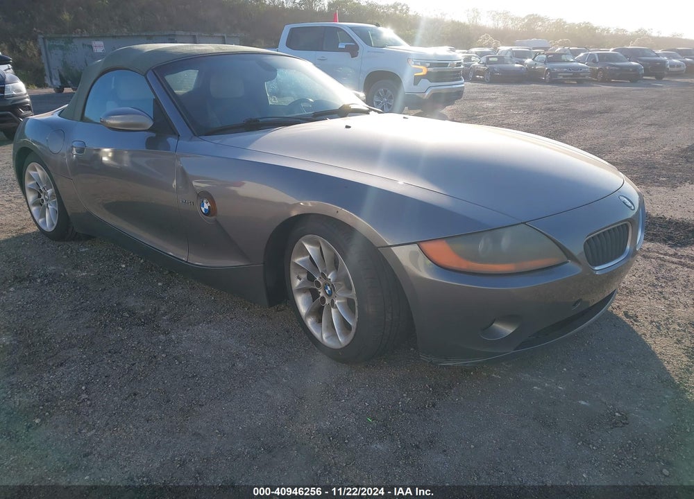 2003 BMW Z4 2.5I VIN: 4USBT334X3LR64800