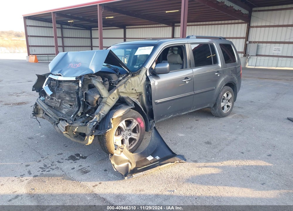 2012 HONDA PILOT EX-L VIN: 5FNYF4H56CB065711