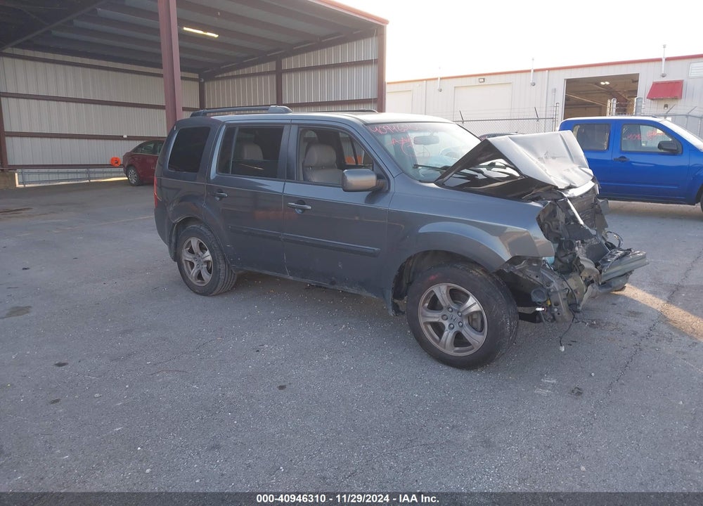 2012 HONDA PILOT EX-L VIN: 5FNYF4H56CB065711