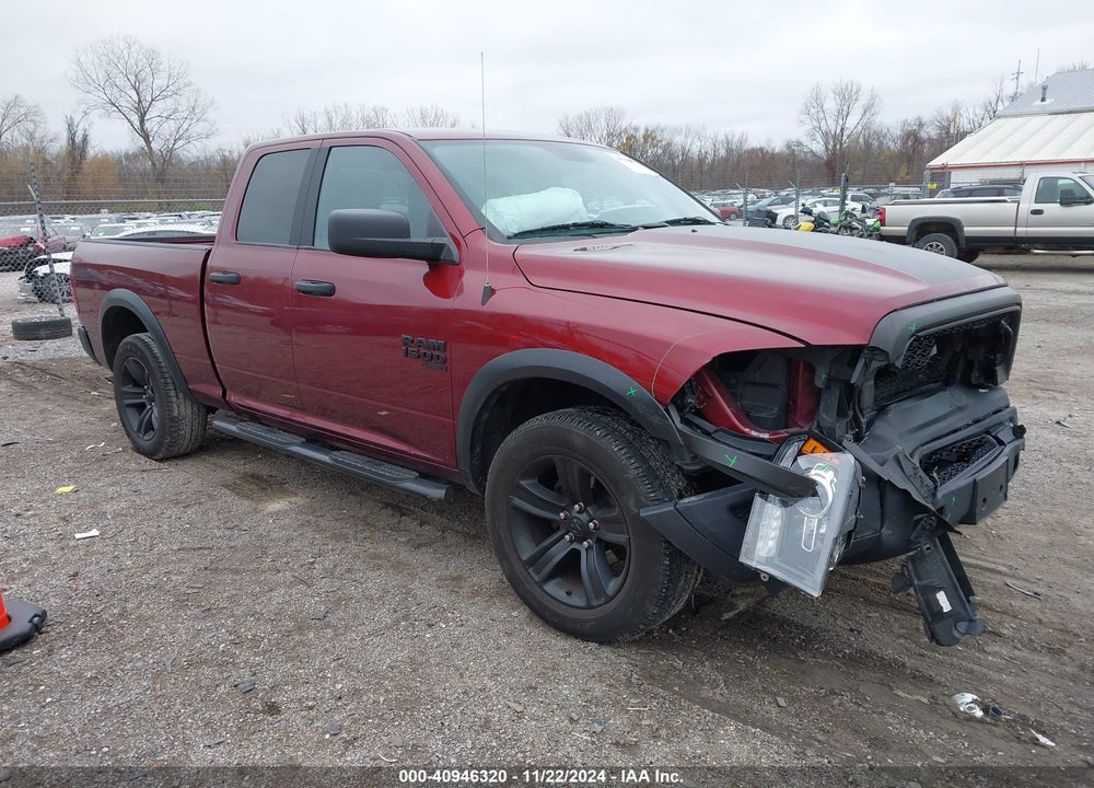 2021 RAM 1500 CLASSIC WARLOCK 4X4 6'4 BOX VIN: 1C6RR7GG8MS501860