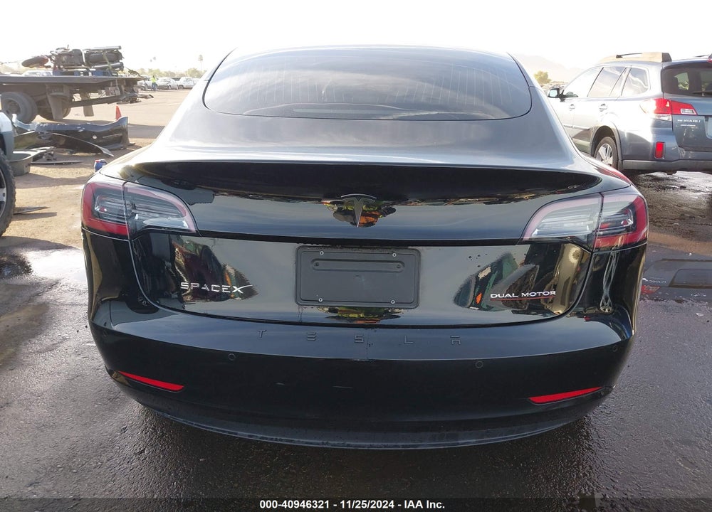 2020 TESLA MODEL 3 LONG RANGE DUAL MOTOR ALL-WHEEL DRIVE VIN: 5YJ3E1EBXLF639037