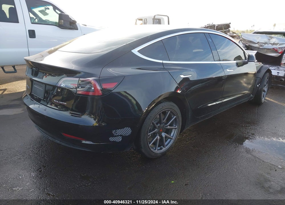 2020 TESLA MODEL 3 LONG RANGE DUAL MOTOR ALL-WHEEL DRIVE VIN: 5YJ3E1EBXLF639037