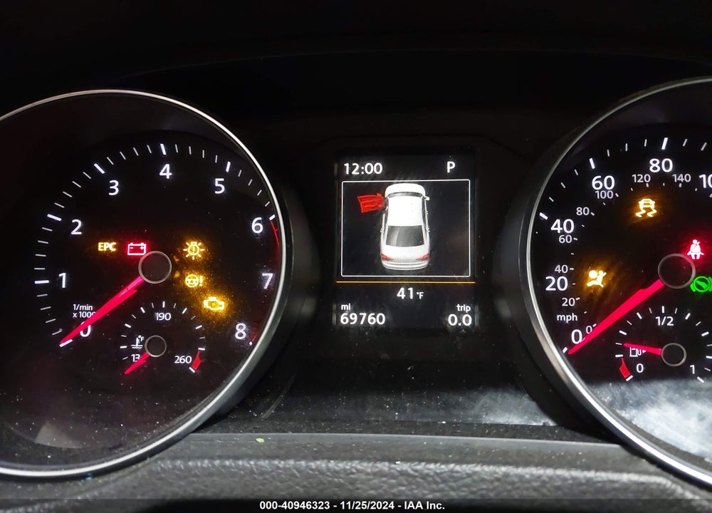 2017 VOLKSWAGEN PASSAT 1.8T SE VIN: 1VWGT7A33HC000430