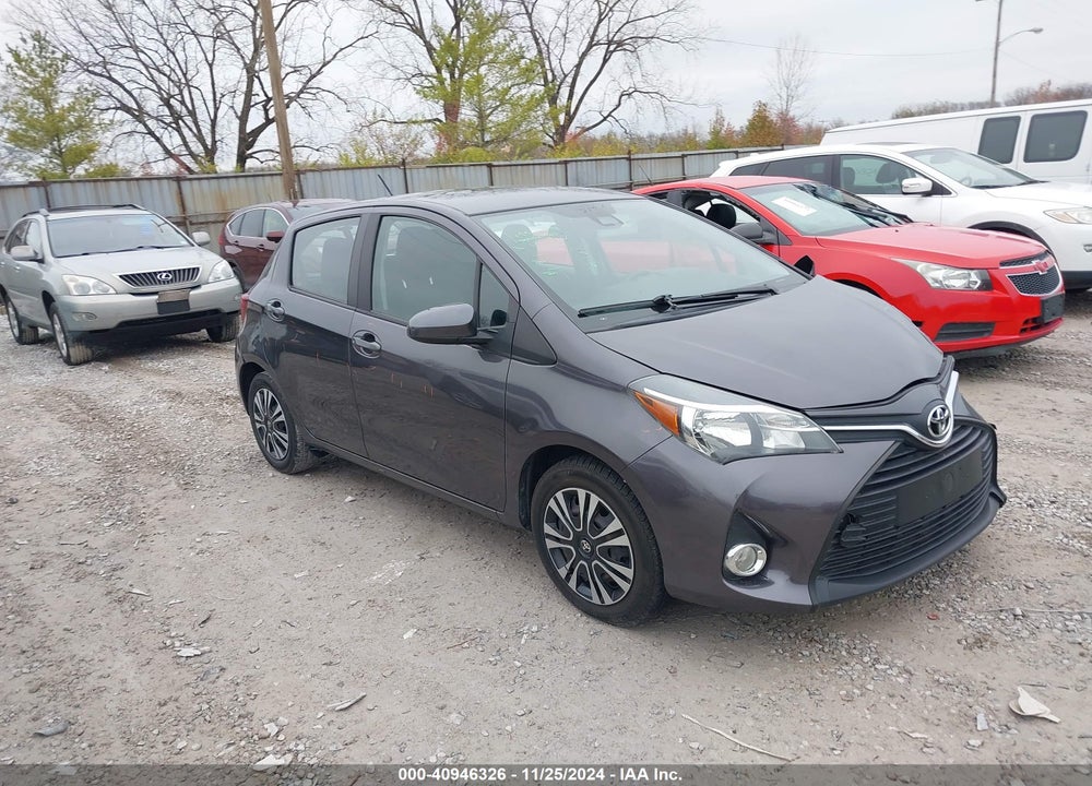 2017 TOYOTA YARIS L VIN: VNKKTUD37HA083872