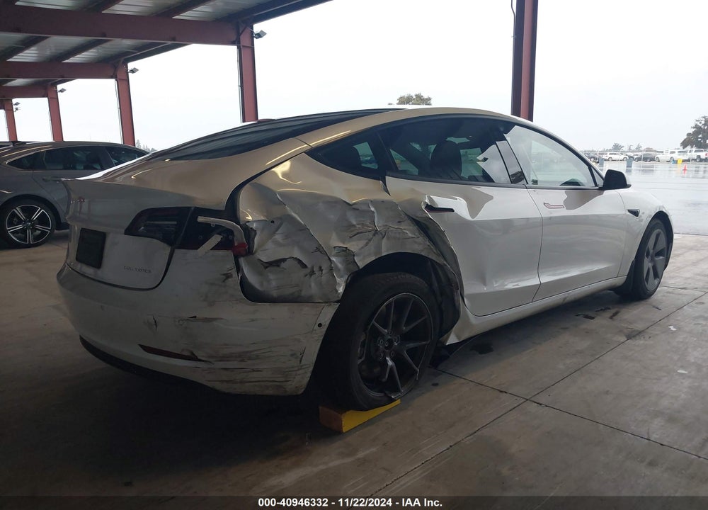 2022 TESLA MODEL 3 LONG RANGE DUAL MOTOR ALL-WHEEL DRIVE VIN: 5YJ3E1EB0NF256081