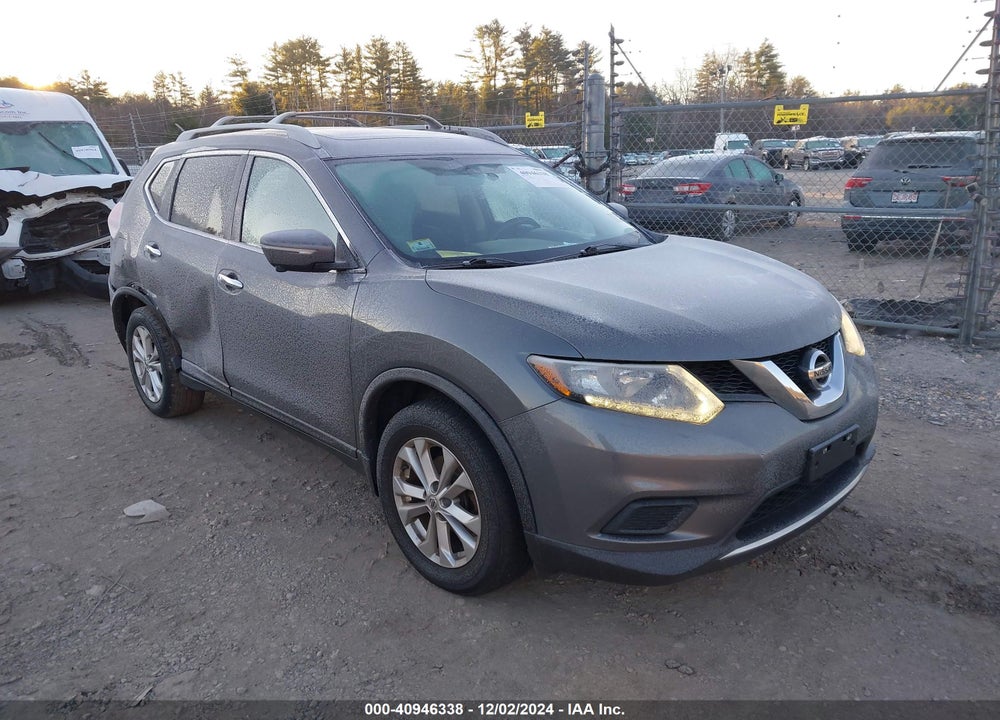 2015 NISSAN ROGUE SV VIN: 5N1AT2MV7FC839093