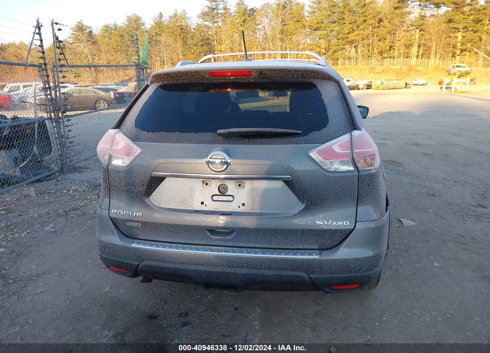 2015 NISSAN ROGUE SV VIN: 5N1AT2MV7FC839093