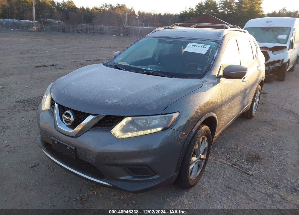 2015 NISSAN ROGUE SV VIN: 5N1AT2MV7FC839093