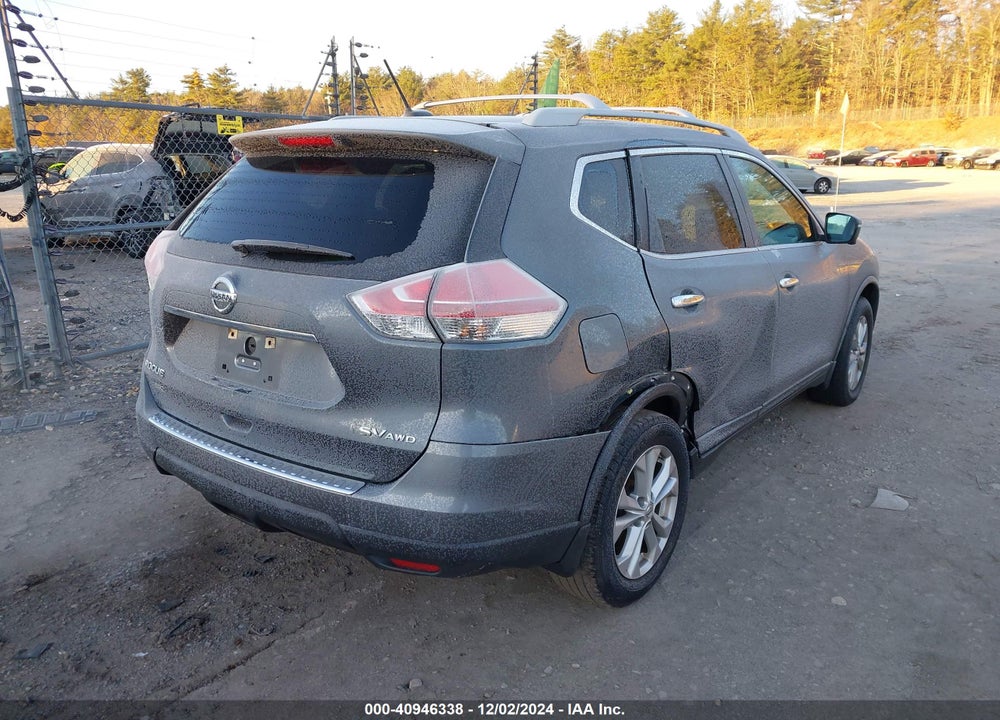 2015 NISSAN ROGUE SV VIN: 5N1AT2MV7FC839093