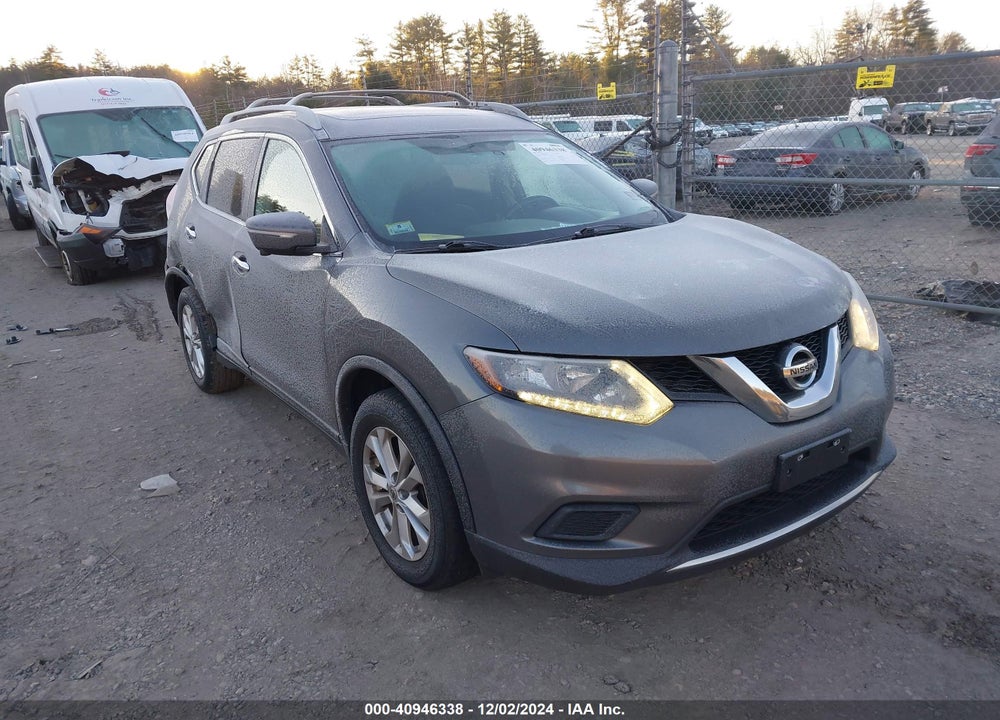 2015 NISSAN ROGUE SV VIN: 5N1AT2MV7FC839093