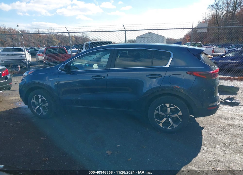2022 KIA SPORTAGE LX VIN: KNDPMCAC6N7004095