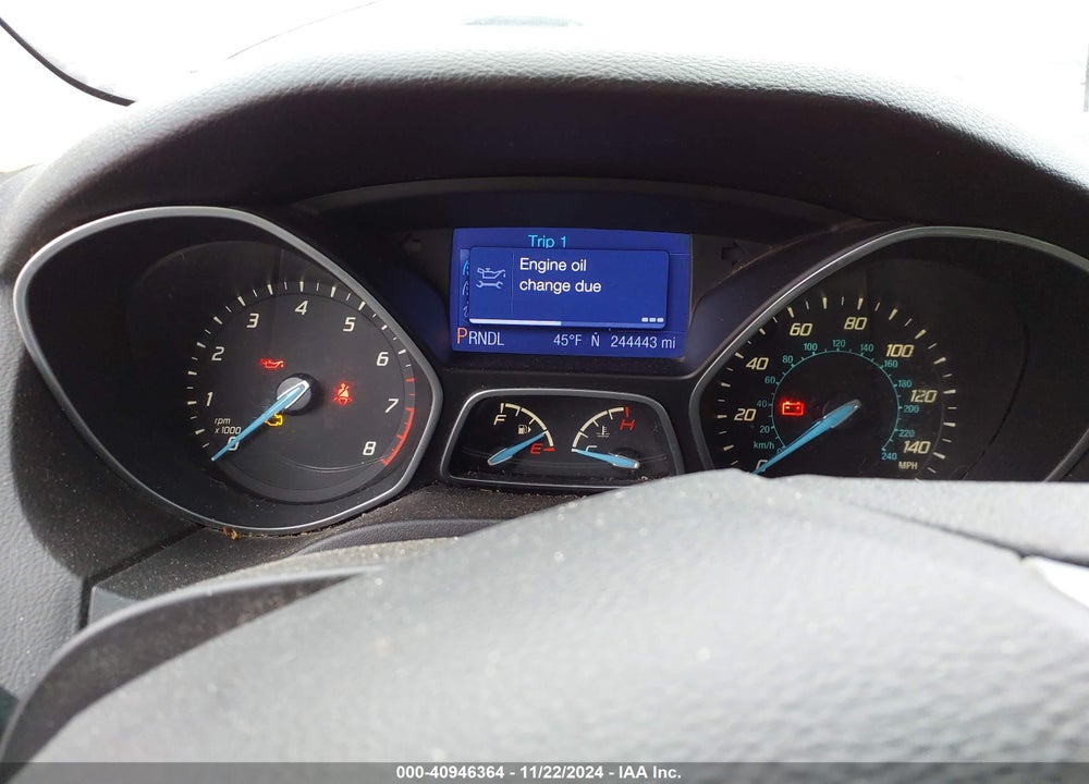 2013 FORD FOCUS SE VIN: 1FADP3K27DL187194