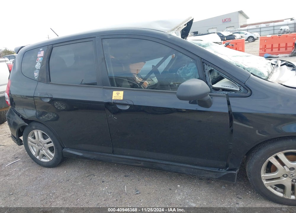 2008 HONDA FIT SPORT VIN: JHMGD38668S047061