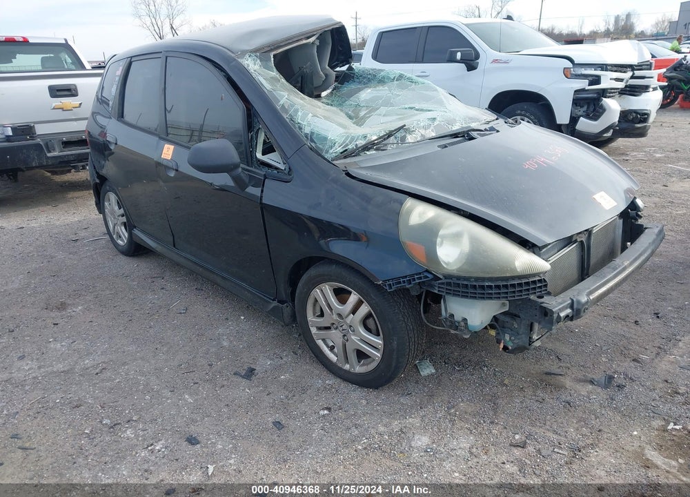 2008 HONDA FIT SPORT VIN: JHMGD38668S047061