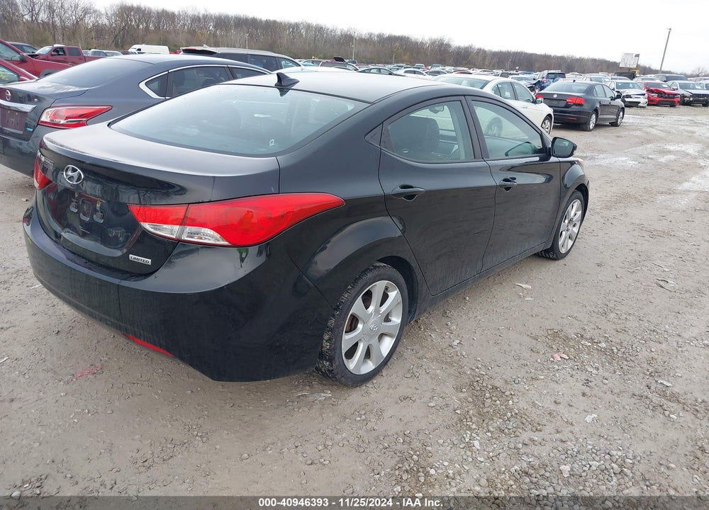 2012 HYUNDAI ELANTRA LIMITED (ULSAN PLANT) VIN: KMHDH4AE6CU441555