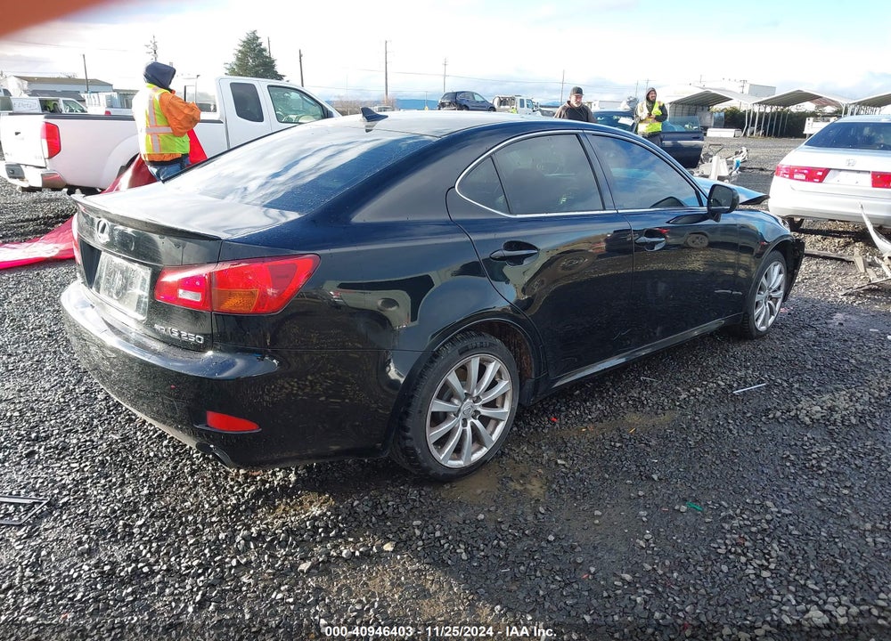 2008 LEXUS IS 250 VIN: JTHCK262885020439