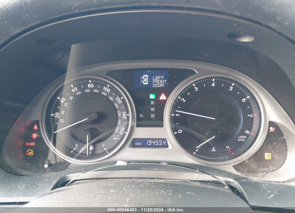 2008 LEXUS IS 250 VIN: JTHCK262885020439