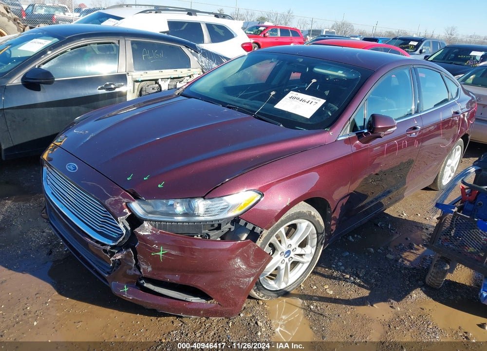 2013 FORD FUSION SE VIN: 3FA6P0H7XDR213041