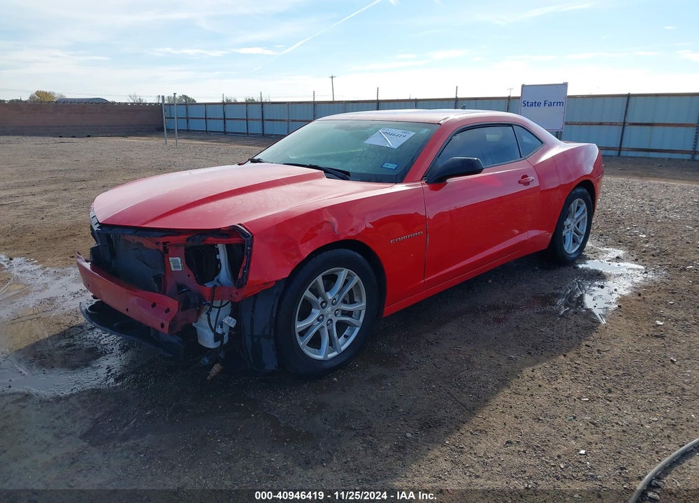 2014 CHEVROLET CAMARO 2LS VIN: 2G1FA1E34E9298445