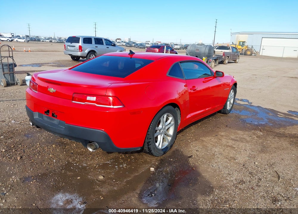 2014 CHEVROLET CAMARO 2LS VIN: 2G1FA1E34E9298445