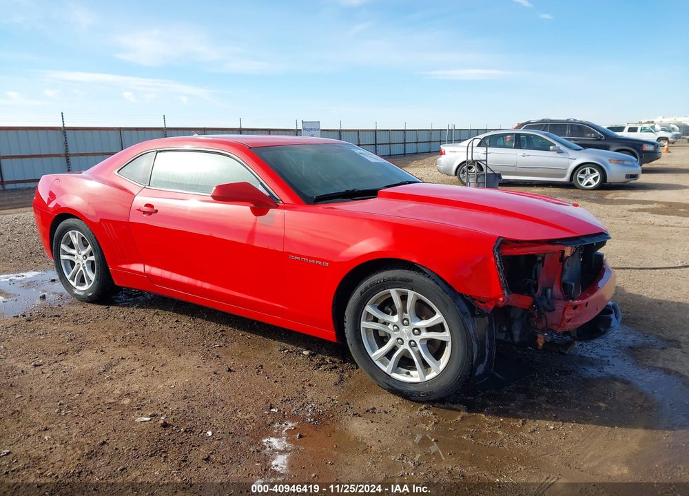 2014 CHEVROLET CAMARO 2LS VIN: 2G1FA1E34E9298445