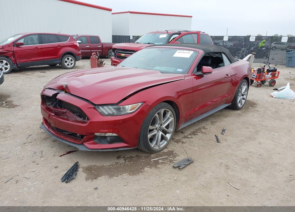 2015 FORD MUSTANG ECOBOOST PREMIUM VIN: 1FATP8UH9F5386071