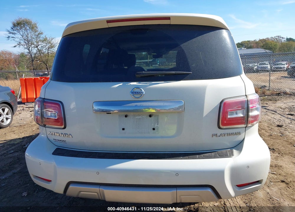 2018 NISSAN ARMADA PLATINUM VIN: JN8AY2NF8JX300095