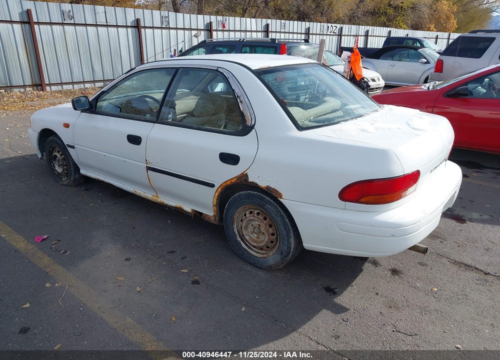 1995 SUBARU IMPREZA L PLUS VIN: JF1GC2357SG515621