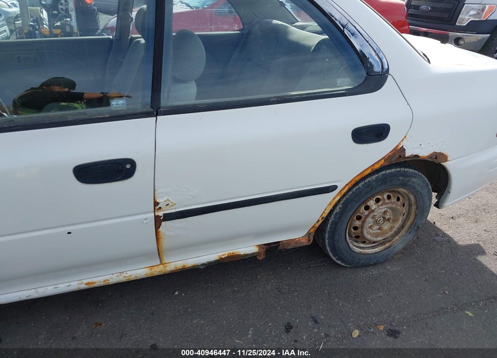 1995 SUBARU IMPREZA L PLUS VIN: JF1GC2357SG515621
