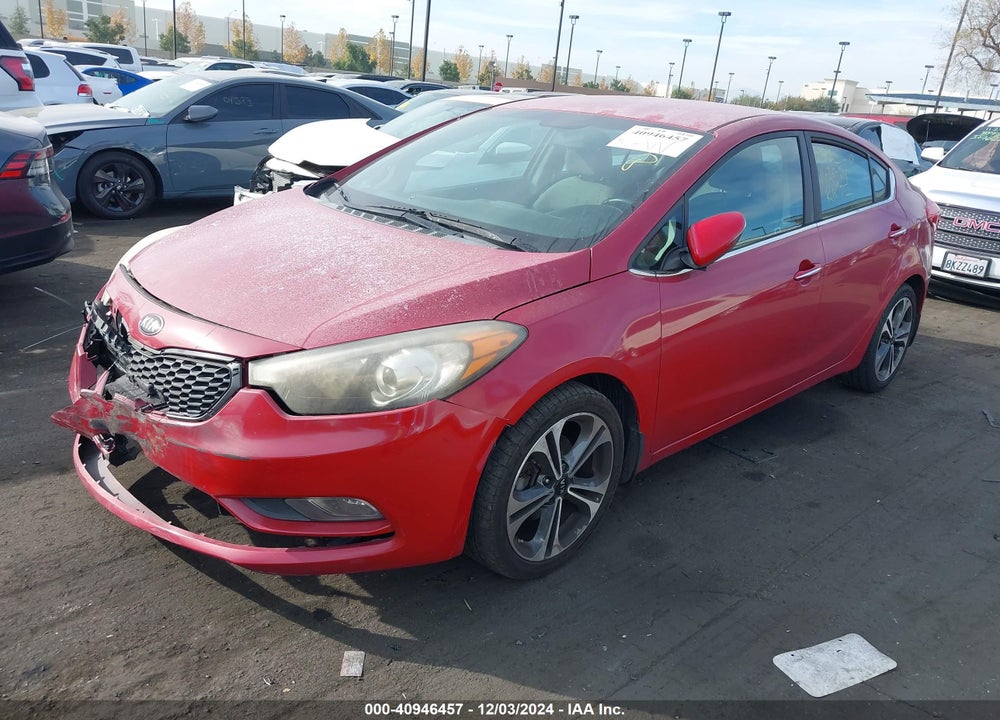 2014 KIA FORTE EX VIN: KNAFX4A87E5111752