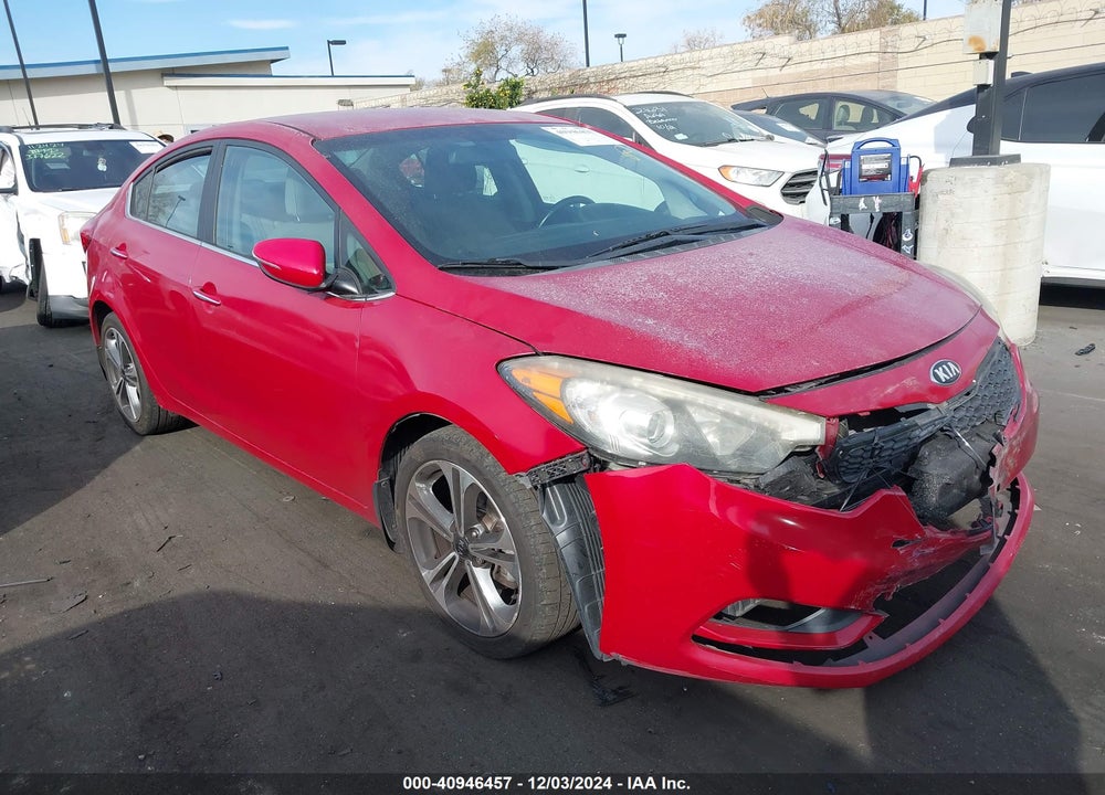 2014 KIA FORTE EX VIN: KNAFX4A87E5111752