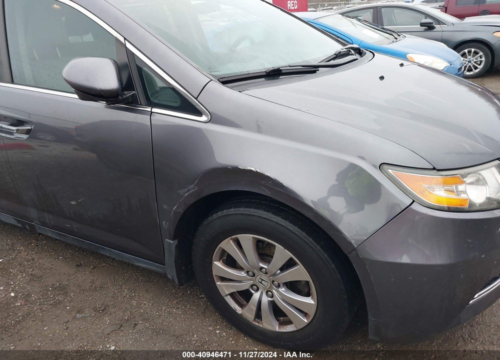 2016 HONDA ODYSSEY SE VIN: 5FNRL5H30GB024689