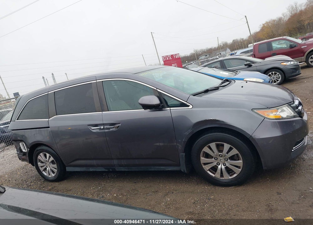 2016 HONDA ODYSSEY SE VIN: 5FNRL5H30GB024689
