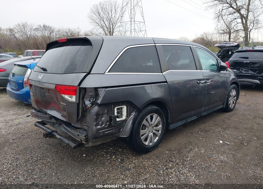 2016 HONDA ODYSSEY SE VIN: 5FNRL5H30GB024689