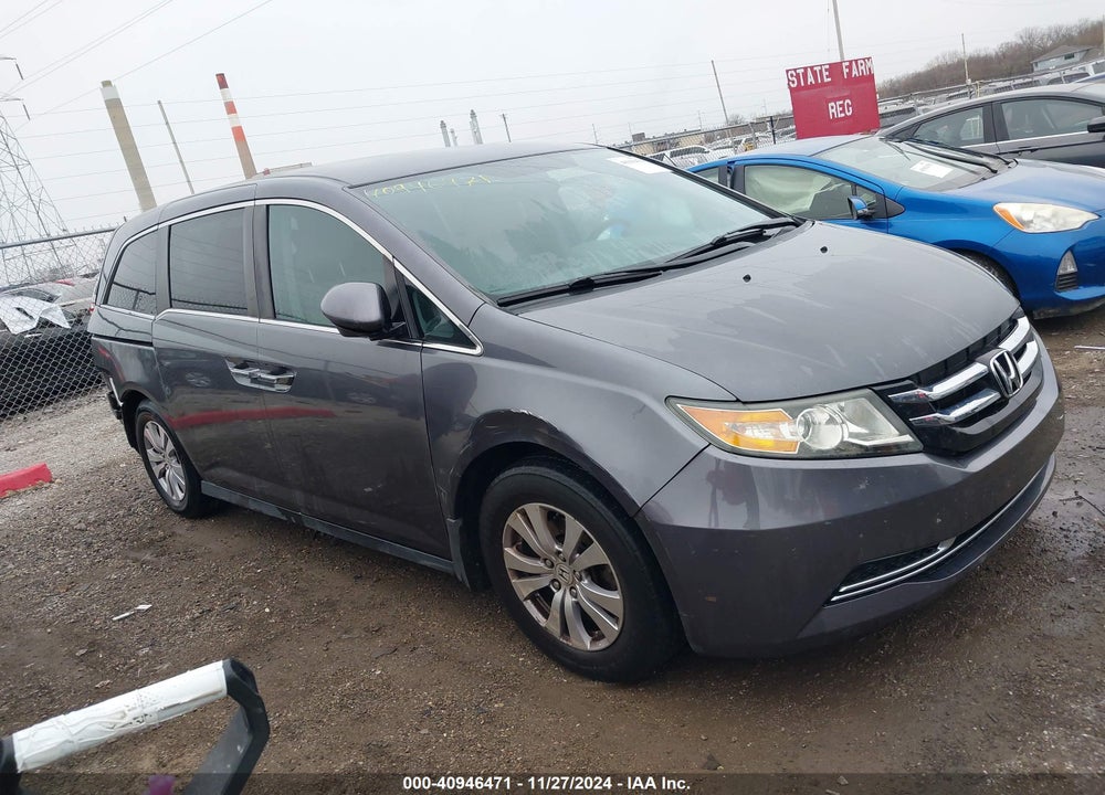 2016 HONDA ODYSSEY SE VIN: 5FNRL5H30GB024689