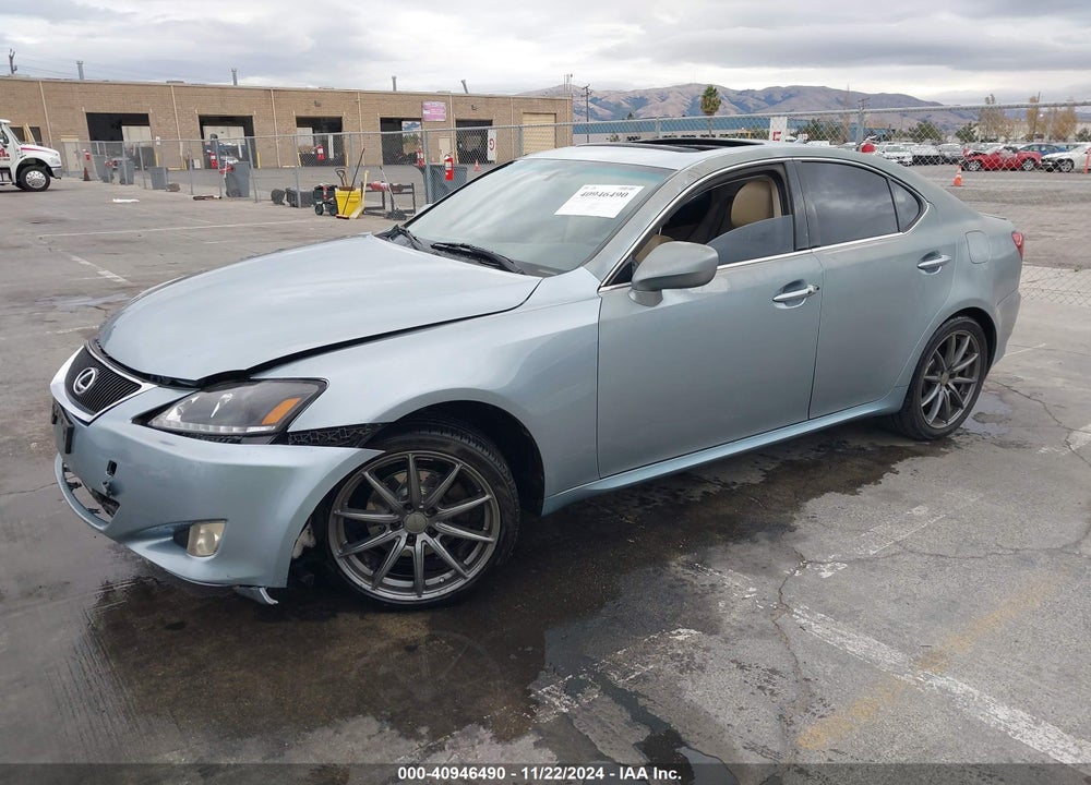 2008 LEXUS IS 250 VIN: JTHBK262185053035