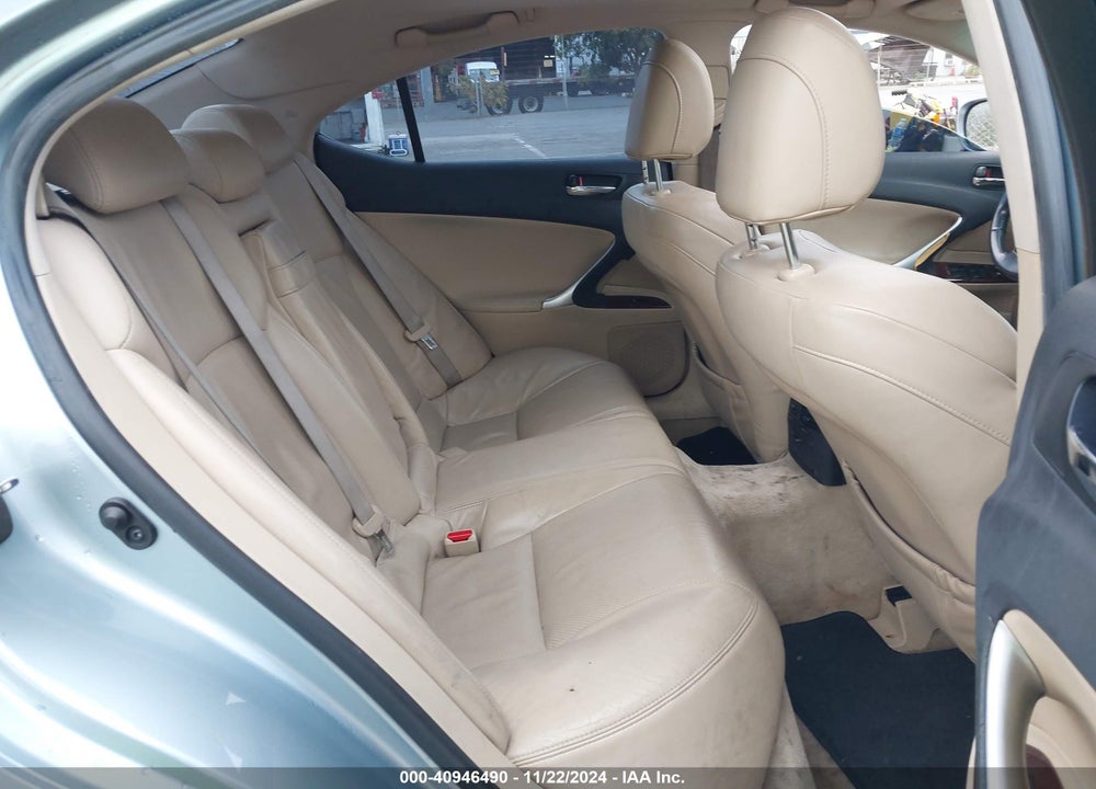 2008 LEXUS IS 250 VIN: JTHBK262185053035