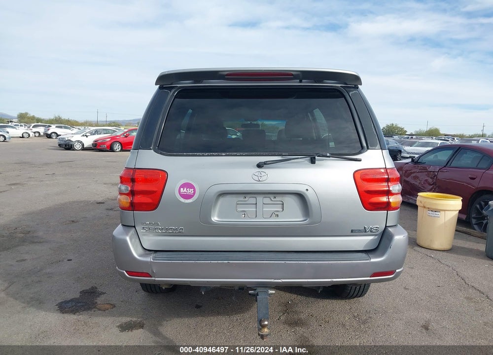 2003 TOYOTA SEQUOIA SR5 V8 VIN: 5TDZT34A93S140455