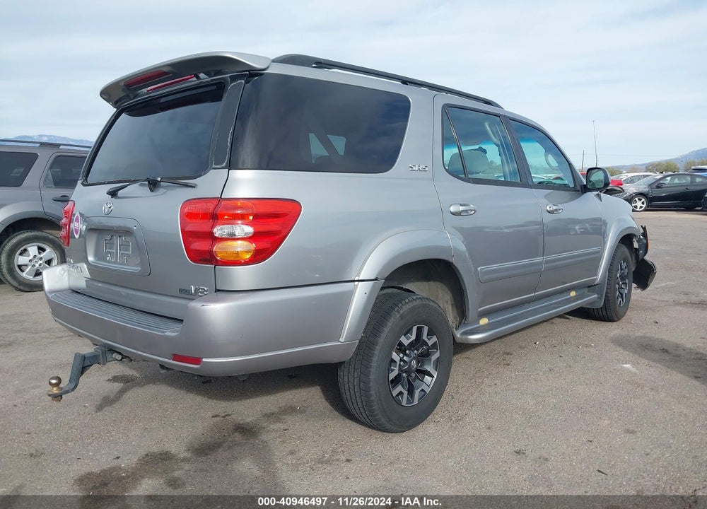 2003 TOYOTA SEQUOIA SR5 V8 VIN: 5TDZT34A93S140455
