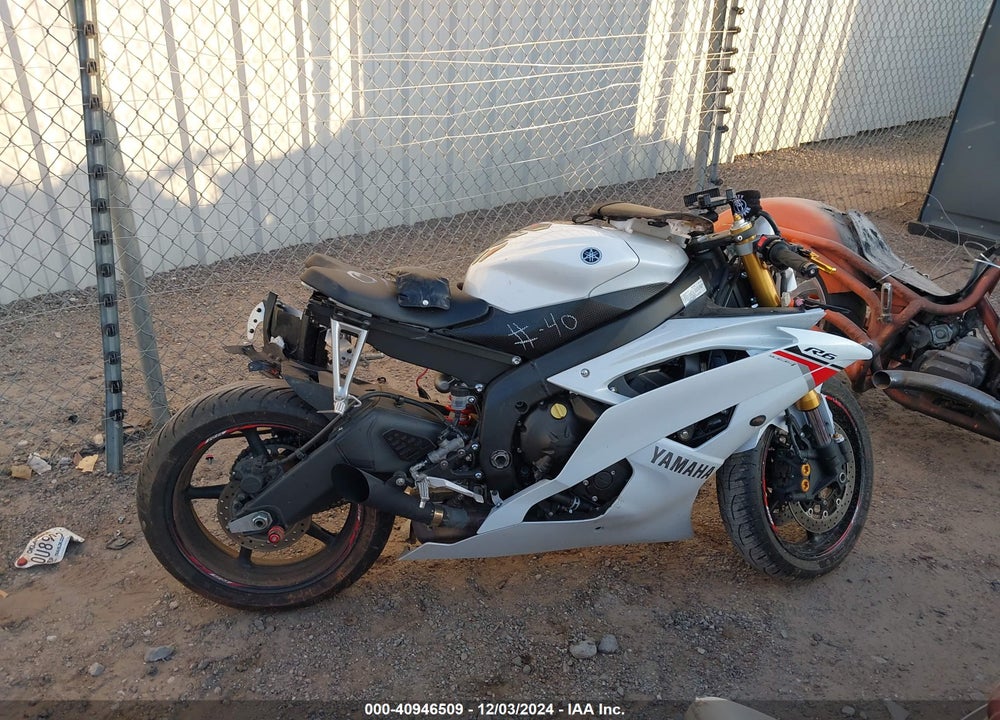2015 YAMAHA YZFR6 VIN: JYARJ16E8FA034473