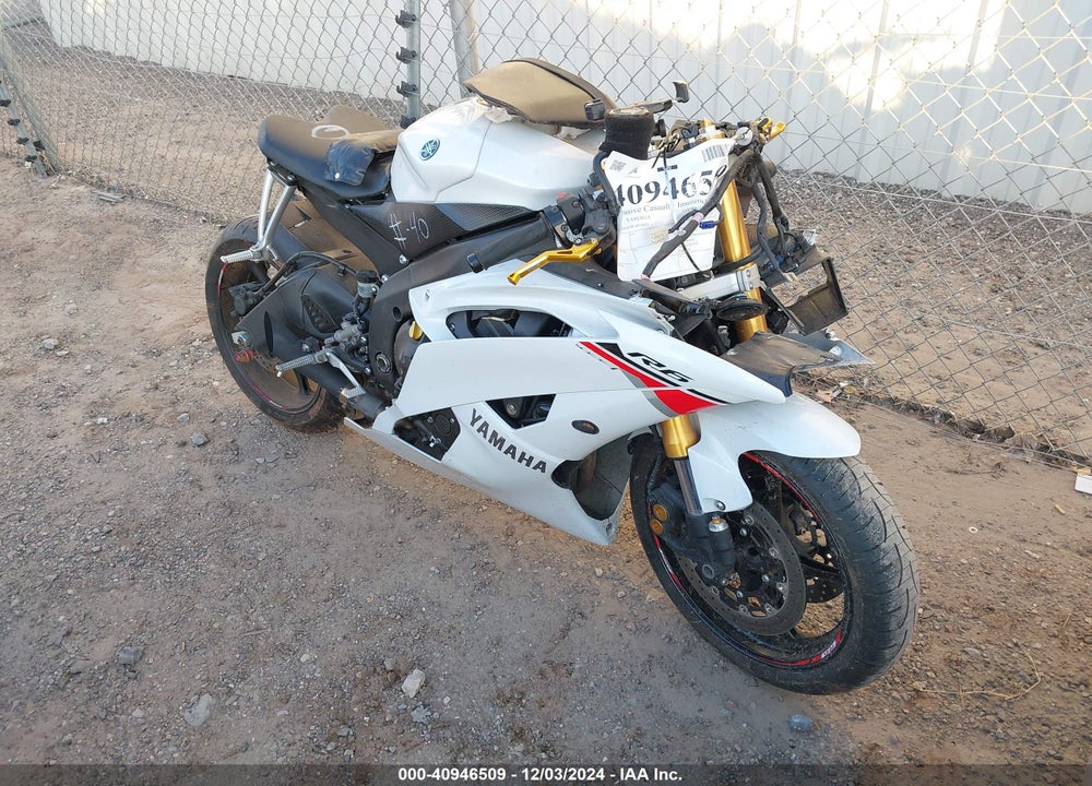 2015 YAMAHA YZFR6 VIN: JYARJ16E8FA034473